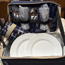 Porta-ombro para piquenique vinho conjunto completo para 2 nunca usado  comprar usado  Enviando para Brazil