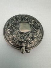 Vintage pewter floral for sale  STONEHOUSE