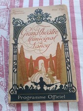 Programme grand théâtre d'occasion  Ligny-en-Barrois
