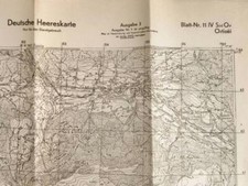 Deutsche heereskarte rtisei gebraucht kaufen  Speyer