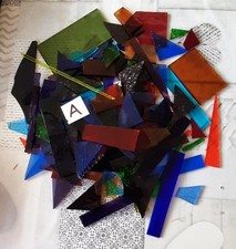 Stained glass offcuts for sale  HAVANT