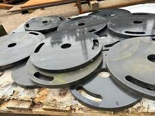 Steel weight plates for sale  HOLYWELL