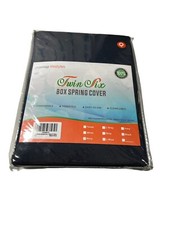 Nova Capa de Mola Creating Lifestyles Azul Marinho Queen Box comprar usado  Enviando para Brazil