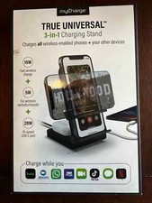 mycharge Estación de Carga 3 en 1, Inalámbrica, Auriculares y Teléfonos Alta Velocidad USB-C segunda mano  Embacar hacia Mexico
