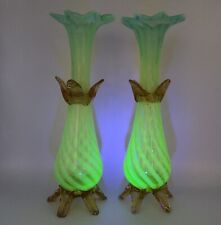 Paire vases verre d'occasion  Montbrison