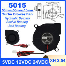Usado, 5015 50mm ventilador turbo radial ventilador de refrigeração DC 5V 12V 24V para impressora 3D comprar usado  Enviando para Brazil