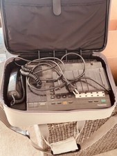 Usado, MÁQUINA DE FAX VINTAGE PANASONIC KX-F120 COM MANUAL E ESTOJO DE TRANSPORTE comprar usado  Enviando para Brazil
