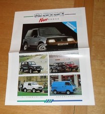 Suzuki range brochure for sale  FAREHAM