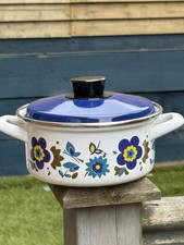 Vintage floral enamel for sale  BELFAST