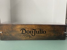 DON JULIO BAR RACK DE MADEIRA PARA ENFEITE/CONDIMENTO COM TAMPA comprar usado  Enviando para Brazil