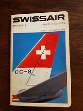 Swissair timetable prague gebraucht kaufen  Jüterbog