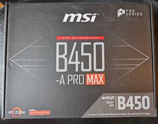 Msi b450 pro d'occasion  Paris XV