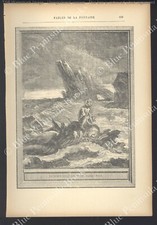 Gravure fables fontaine d'occasion  Douarnenez