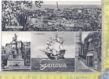 Cartolina genova multivisione usato  Milano