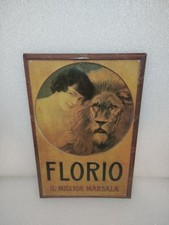 Targa metallo florio usato  Vercelli