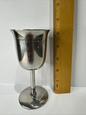 Stainless steel goblet for sale  BOURNE