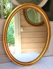 Ancien miroir ovale d'occasion  Castelnau-le-Lez