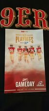 49er gameday program for sale  San Jose