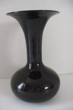 Black glass vase for sale  Billings