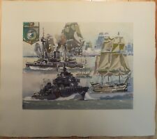 Gouache torpilleur indomptable d'occasion  Fouras