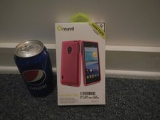Capa gel rosa Muvit LG Lucid 2 na caixa comprar usado  Enviando para Brazil