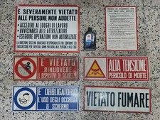 Cartelli antinfortunistica vin usato Cartelli antinfortunistica vin usato  Italia