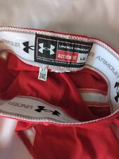 Pantalones de fútbol grandes grandes rojos/blancos Under Armour rojos para adultos segunda mano  Embacar hacia Argentina