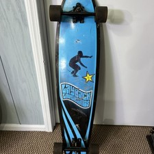 Skate LAYBACK LONGBOARDS azul e preto 42" comprar usado  Enviando para Brazil