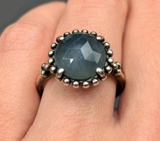 Anel de cristal azul facetado estrela da meia-noite prata esterlina 925 Pandora ALE tamanho 6  comprar usado Anel de cristal azul facetado estrela da meia-noite prata esterlina 925 Pandora ALE tamanho 6  comprar usado  Enviando para Brazil