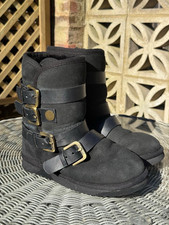 Black mou boots for sale  LONDON