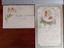 Letterina natale 1952 usato  Brindisi