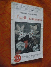 Fratelli zemganno.de goncourt. usato  Asti