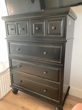 Drawer dresser black for sale  Arcadia