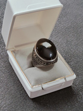 Mens silver aqeeq for sale  AYLESBURY