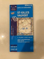 Carte randonnee ign d'occasion  Marseille VI