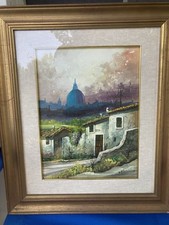 Angelo manini paesaggio usato  Roma