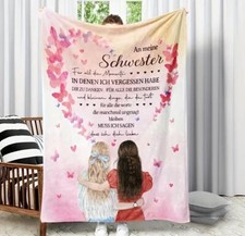 Persöhnliche decke schwester gebraucht kaufen  Geilenkirchen