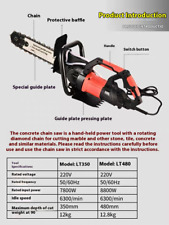 Motosega parete calcestruzzo usato  Spedire a Italy
