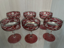 Bicchieri cocktail vintage usato  Catania