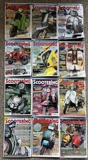 Lot scootering magazine for sale  BRENTWOOD