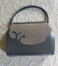 Bolsa Life Stride Vintage Couro Simulado Cabo Superior Anos 60 2 Tons Cinza comprar usado  Enviando para Brazil
