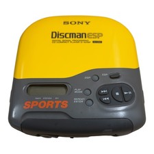 CD player Sony Discman ESP ESPORTES amarelo D-421SP peças ou reparo comprar usado  Enviando para Brazil