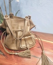 Lancel dark khaki d'occasion  Expédié en Belgium