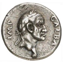 Denarius galba roman for sale  Big Rapids
