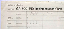 Roland 700 guitar for sale  Tallahassee
