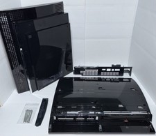 OEM Sony Fat PS3 Conjunto Completo de Carcaça CECHA01 com Acabamento Cromado HDD Porta Aparência Limpa comprar usado  Enviando para Brazil