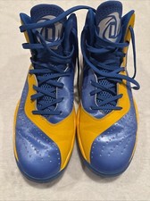 Tênis de basquete Adidas Derrick Rose masculino tamanho 12 amarelo azul Simeão comprar usado  Enviando para Brazil