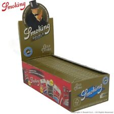 Cartine SMOKING Oro Corte Gold Doppie Regular Double Scatola da 25 Libretti na sprzedaż  Wysyłka do Poland