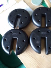 Gazebo weight plates for sale  BURY