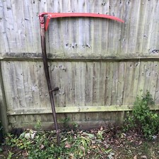 Vintage antique scythe for sale  COBHAM